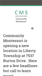 Mobile Screenshot of cmontessori.com